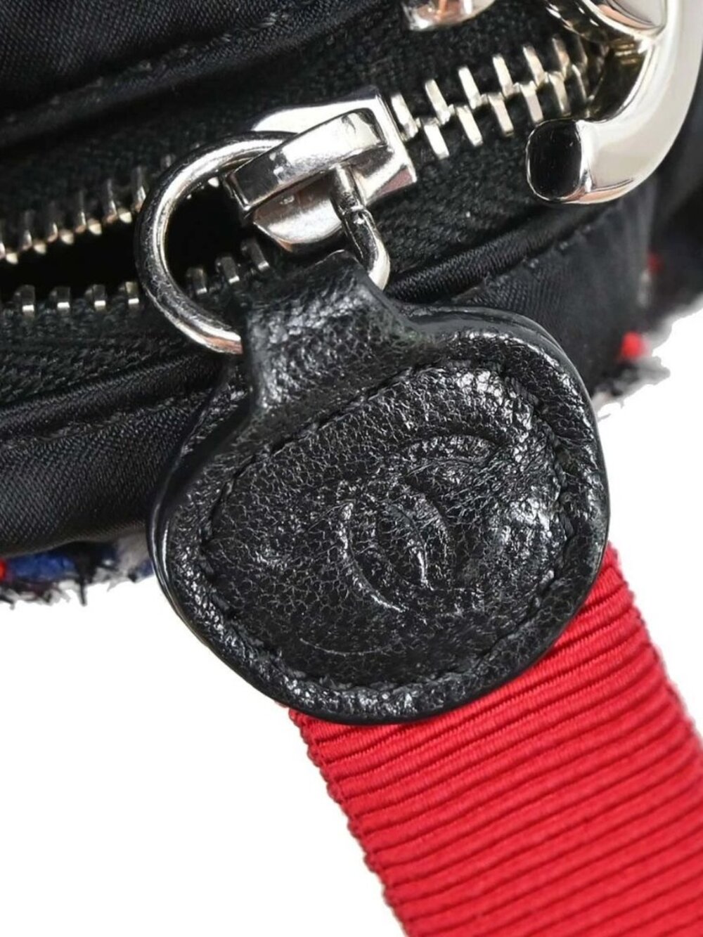 Chanel Black Tweed Nylon Backpack 197572 - Picture 15 of 16